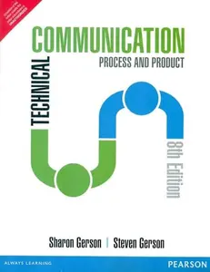 USED-Pearson Technical Communication: Process and Product 8th Ed. by Gerson (International Economy Edition) by Gerson (Paperback)