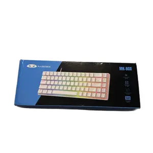 MAGEGEE 60% Mechanical Keyboard with Durable Design and Elegant Style, Ideal for Various Users