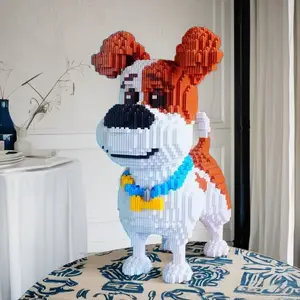 5000 Piece Pet Dog Building Blocks for Creative DIY Assembly, Unique Holiday and Birthday Gift, Fun Party Game and Home Decoration