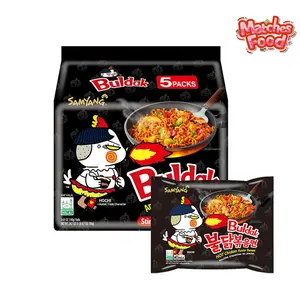 Samyang Buldak Original Spicy Chicken Ramen 5 Pack 700g Korean Noodle Set