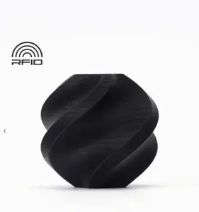 NEW Bambu PLA Basic 1.75/33mm Black 10101 1kg Spool For AMS / AMS Lite OEM