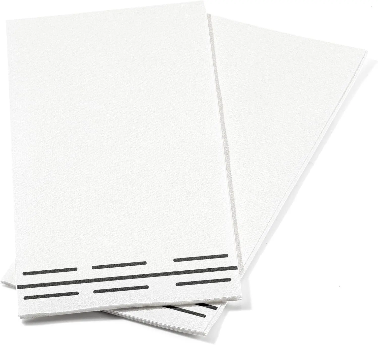 100 Pack Linen Feel Guest Paper Hand Towels | Disposable Super Absorbent Airlaid Paper Towels For Bathroom, Party, Weddings, Or Events | 12 x 17 Inches 1/6 Folded Decorative Design