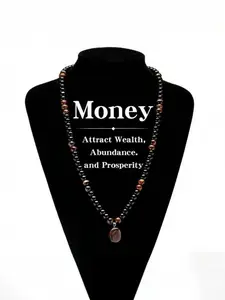 This necklace, set with a green aventurine and tiger's eye pendant and infused with healing crystals, Natural healing crystal, is perfect for anniversaries, themed parties, an ideal gift for friends and family