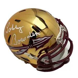 Bobby Bowden Autographed FSU Chrome Mini Helmet - PSA/DNA Certified