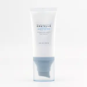 SKIN1004 Madagascar Centella Hyalu-Cica Waterproof Sunscreen Serum SPF 50+ 50ml - Hydrating, Nourishing, and Gentle for Sensitive Skin