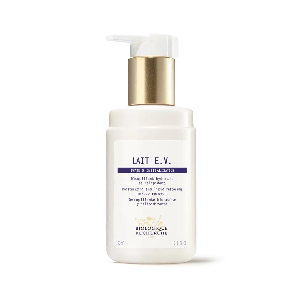 Biologique Recherche Lait E.V. Rich Nourishing Cleanser for Dry & Mature Skin - Moisturizing, Lipid Restoring, Anti-Aging Support