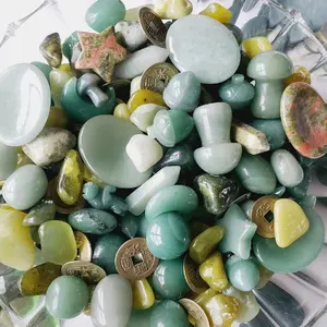 Crystal Confetti , Money Manifestations Green, aventurine Crystal Confetti , Money Manifestations Green, aventurine