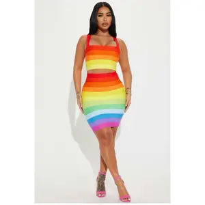 Rainbow 2 piece
