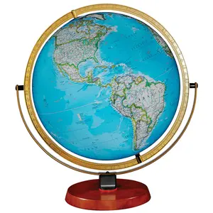 National Geographic Nicollet Illuminated Tabletop World Globe
