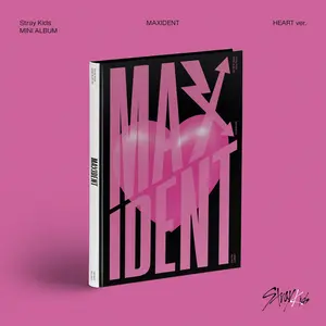 Stray Kids - MAXIDENT (HEART Ver.)  [COMPACT DISC - CD] Postcard, Photos, Poster, Stickers