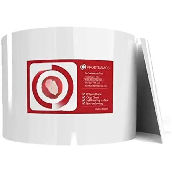 [] 6"x60" Clear  Protection Film for ,  - 8-mil TPU Automotive Protector Wrap for Bumper, Headlamps, Hood - UV Protection, Non-Yellowing, Self-, Hydrophobic Top Coat...