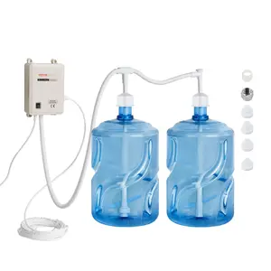 Summervibes VEVOR Bottled Water Dispenser Pump System, 2x5 Gallon Dispensing System, Automatic Electric Water Dispenser, Double-Pipe Water Jug Pump, Compatible Use with Coffee/Tea Machine, Refrigerator, Ice Maker