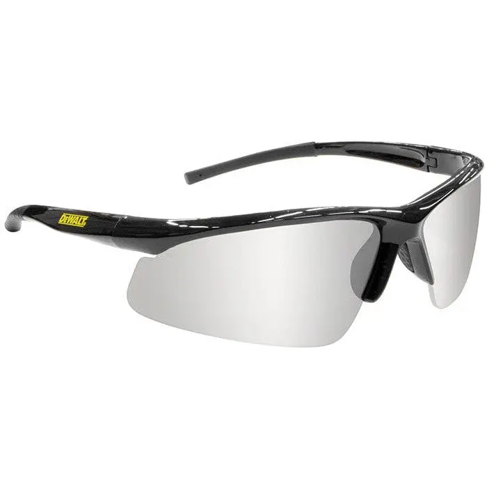 DeWalt Radius Work Safety Glasses - Indoor-Outdoor Lenses, UV-Protection Eye Protection Gear for Work Use