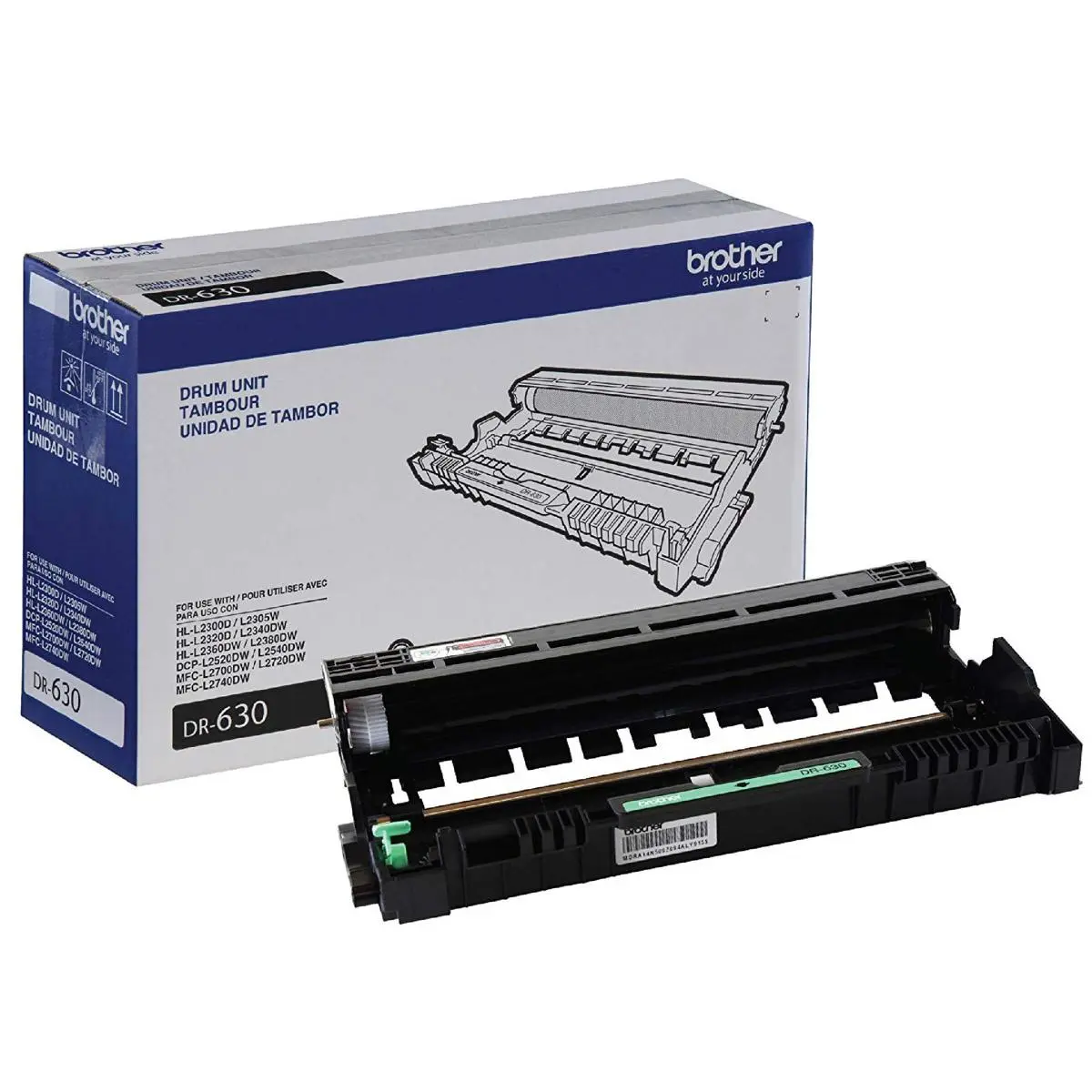 Brother DR-630 Drum Unit - Dr-630 Model High-Yield Drum Unit for Printers & Scanners, Approx. 12,000 Page Yield