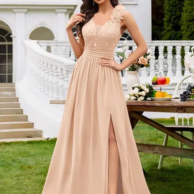 open lace back dress Amazon.com: Ever-Pretty Plus: Wedding Guest Dresses main image 0