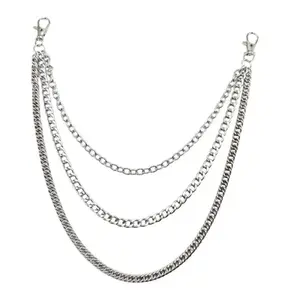 2026 New Arrival Men’s Punk Multi-Layer Metal Waist Chain | Stylish Pants Chain Streetwear Hip Hop Y2K Accessory