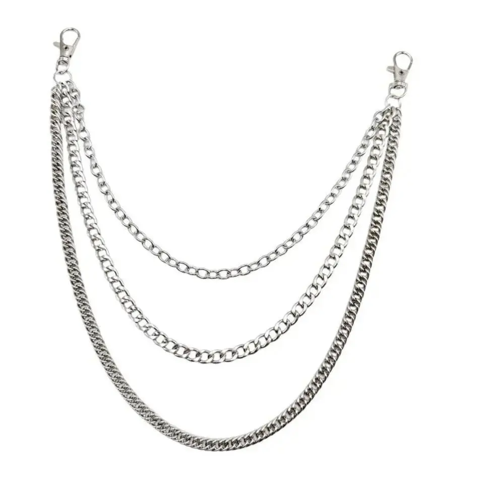 2026 New Arrival Men’s Punk Multi-Layer Metal Waist Chain | Stylish Pants Chain Streetwear Hip Hop Y2K Accessory