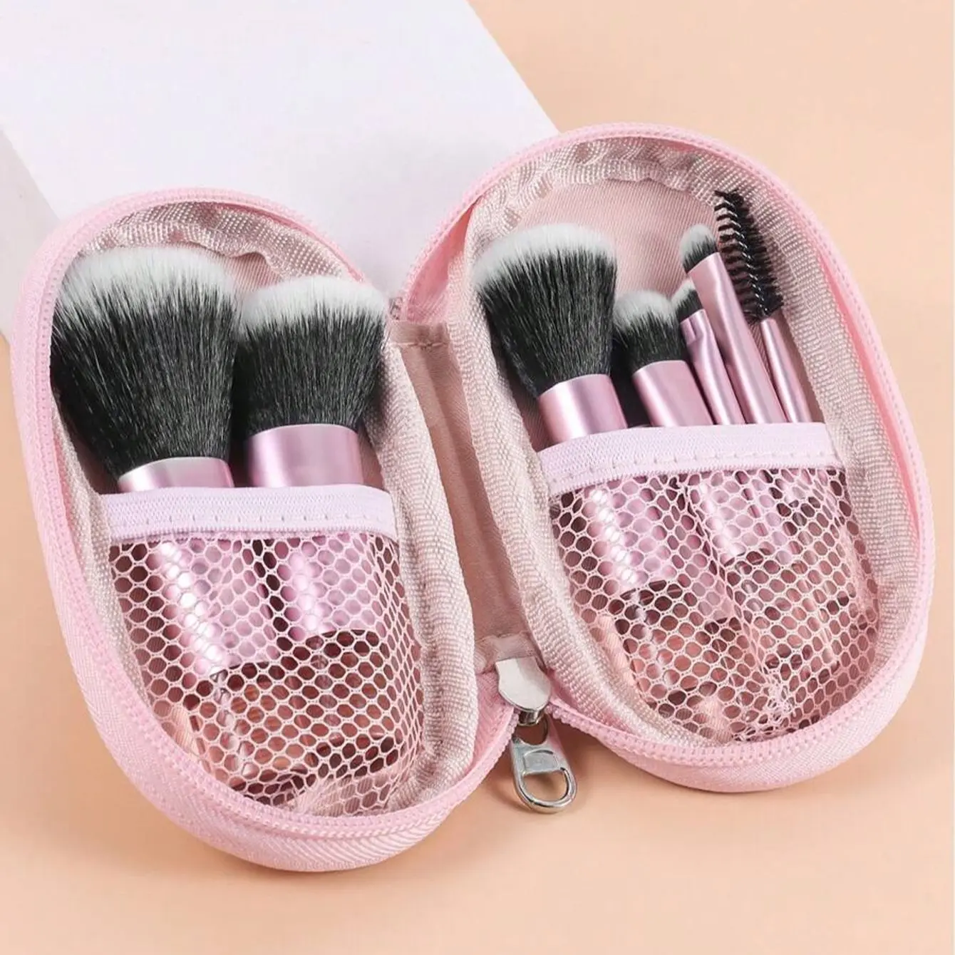 10pcs/set Soft Fluffy Makeup Brush Set, Ideal for Foundation, Eyeshadow, Concealer, Blush, Perfect for Beginners, Portable, Gift Idea, Makeup Brush Kit, Travel Brush Set, Soft Makeup Brushes, Cosmetic Brushes