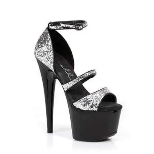 709 Samie 7" Glitter Stiletto Heels