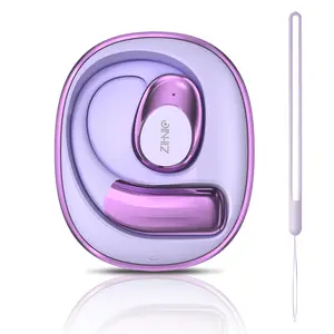 ZIHNIC S09 Open-ear Earbuds,V5.4, IPX5 Waterproof,35Hrs Playtime,On Ear Headphones Immersive Premium Sound Long Distance Connection Headset with Charging Case Audio Electronic