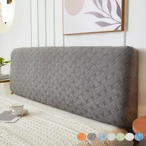 Bedside Protector Cover, Simple Design, Elastic Fiber, Fits Various Headboards, Enhances Bedroom Style, Furniture Covers, Christmas Gift