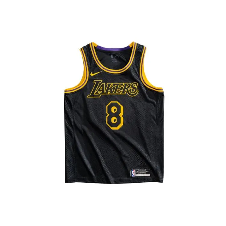 Nike Los Angeles Lakers Kobe Bryant Black Mamba City Edition Swingman Jersey Men's DJ0471-010
