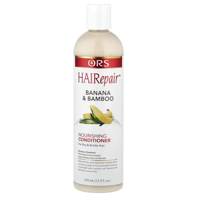 ORS HAIRepair™, Nourishing Conditioner, For Dry & Brittle Hair, Banana & Bamboo , 12.5 fl oz (370 ml)