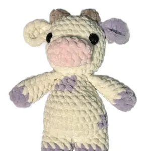 Crocheted/Handmade Cow