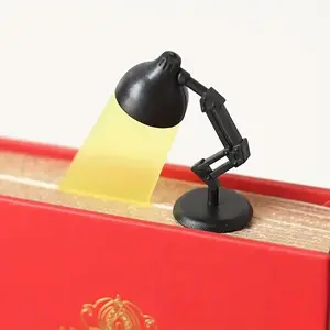 Cartoon Desk Lamp Shape Bookmark, Creative Desk Lamp Design Bookmark, Office Stationery & Supplies for Home School Office