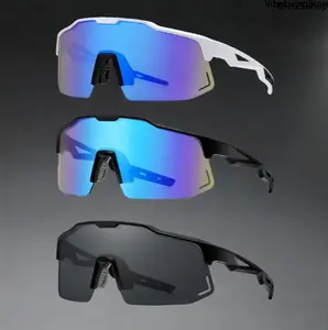 3-Pack UV400 Sports Sunglasses, Lightweight & Impact-Resistant, Windproof Eyewear for Cycling, Driving, Hiking & Outdoor Activities