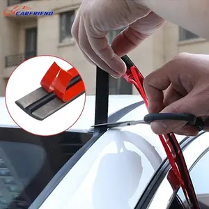 19mm T shape Auto Roof Windshield Car Rubber Seal Edge Sealing Strips Car Rubber Sealant Protector Seal Strip Window Seals