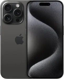 Refurbished Apple iPhone 15 Pro 512GB Black Titanium (Unlocked) - Premium