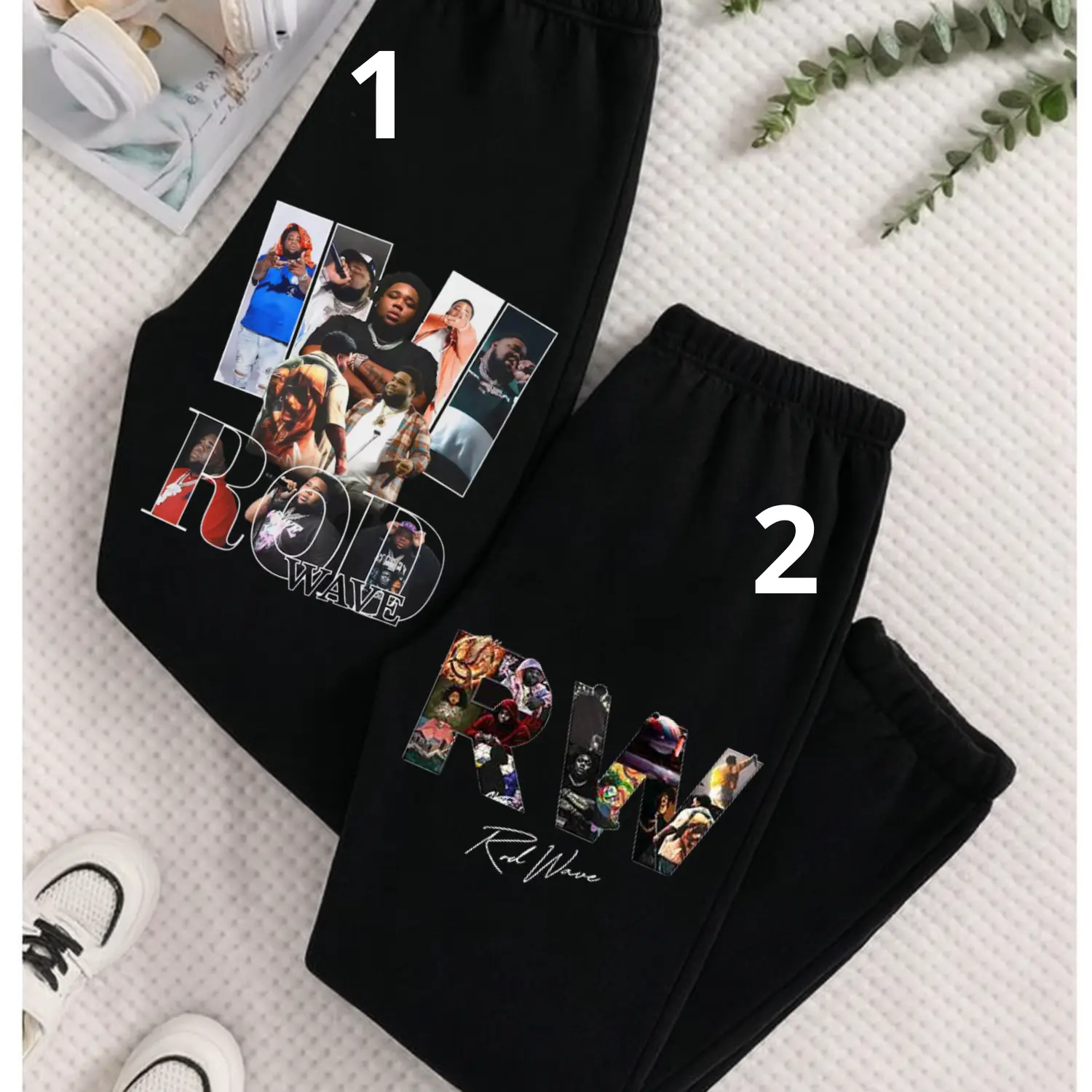 [Made in USA] Rapper Rod W4ve Sweatpants, Hip Hop The Redemption Experience Tour 2025 Pants, Redemption Clothing, Music Gift For Fans, USA Made