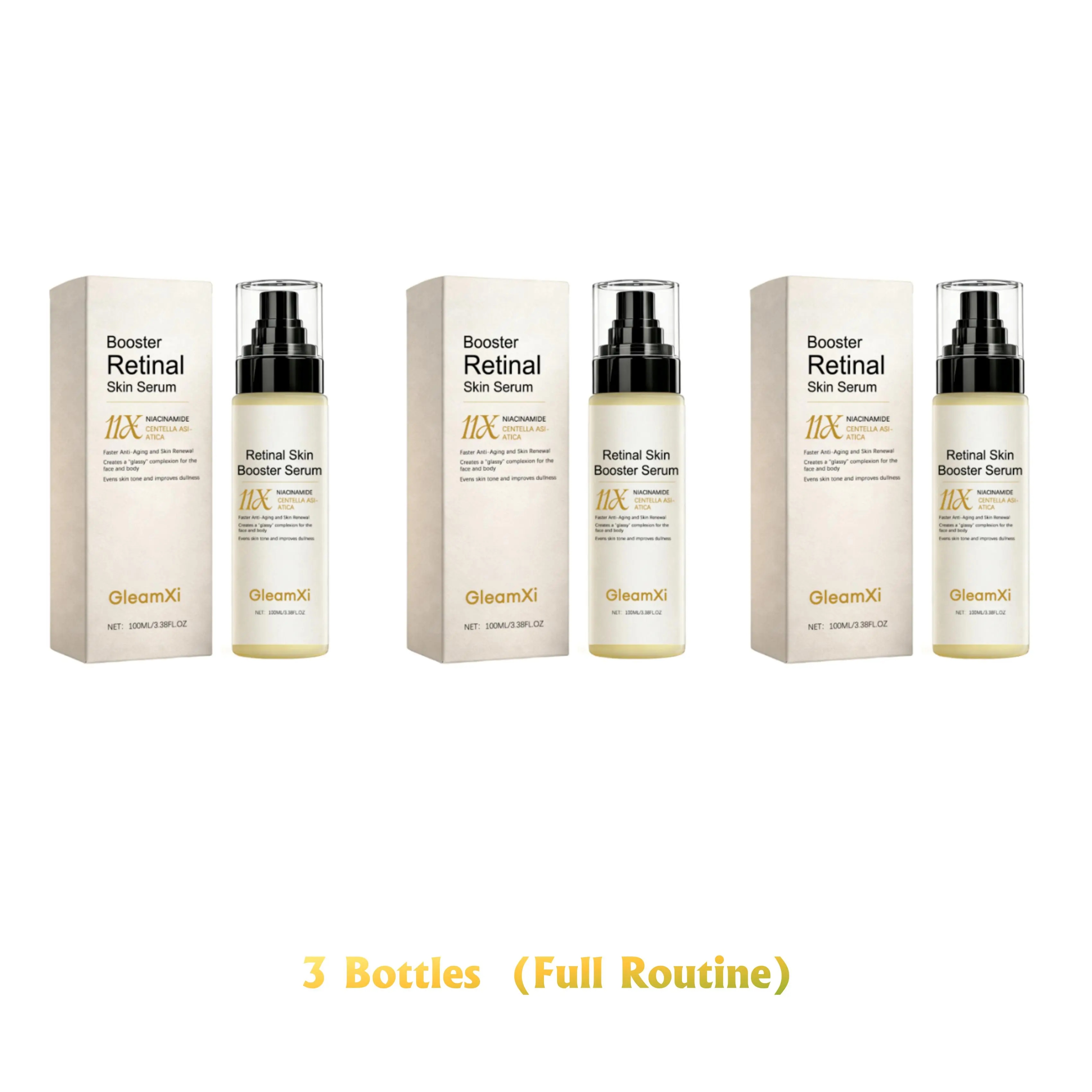 3 Bottles  (Full Routine)
