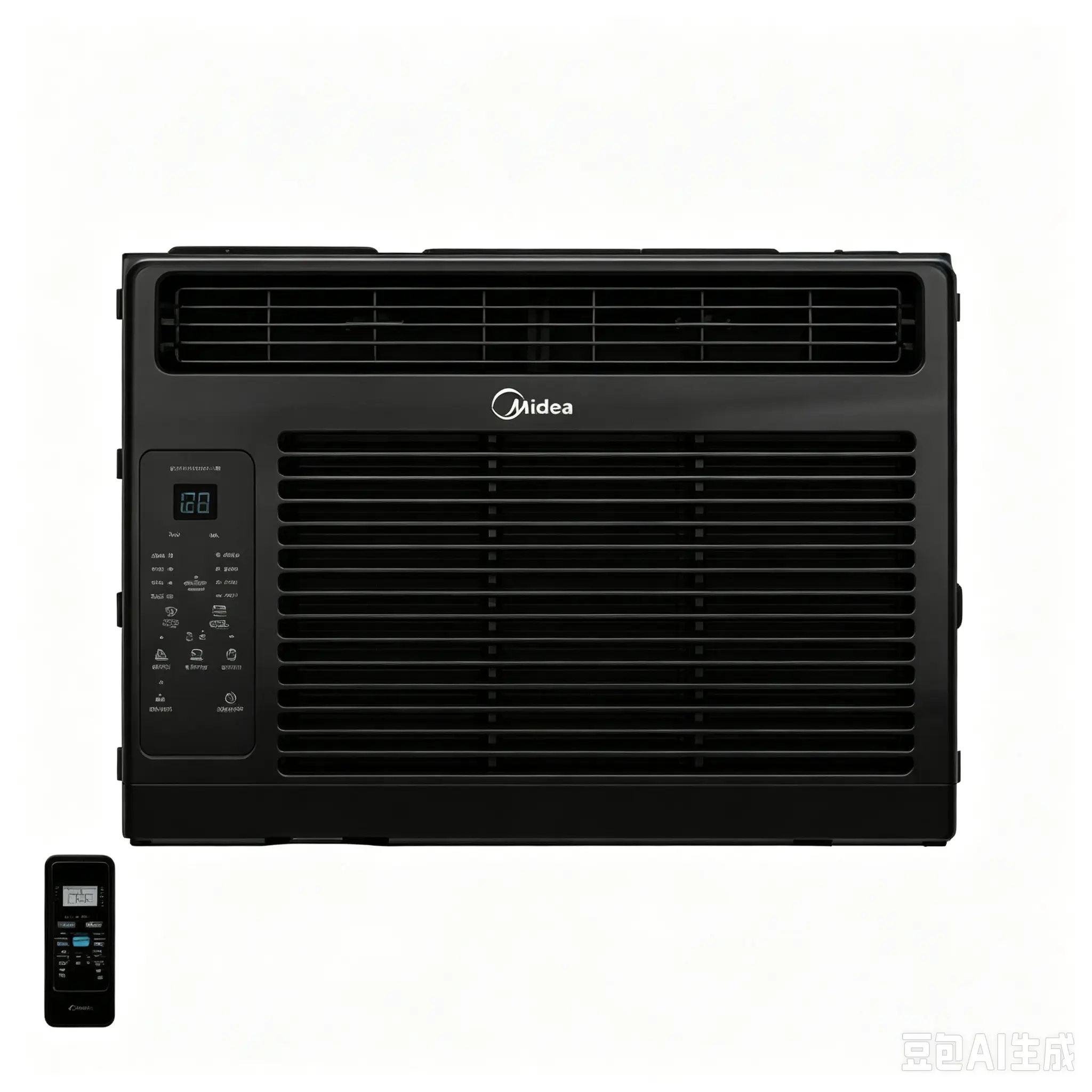 Midea 5000 BTU Window AC Unit, Compact Household Air Conditioner, Ultra-Quiet Energy-Efficient 3-in-1 Cooling & Dehumidifier, Eco Mode with Remote Control for Bedroom & Office, Cools Up to 150 Sq.Ft (Gently Used)