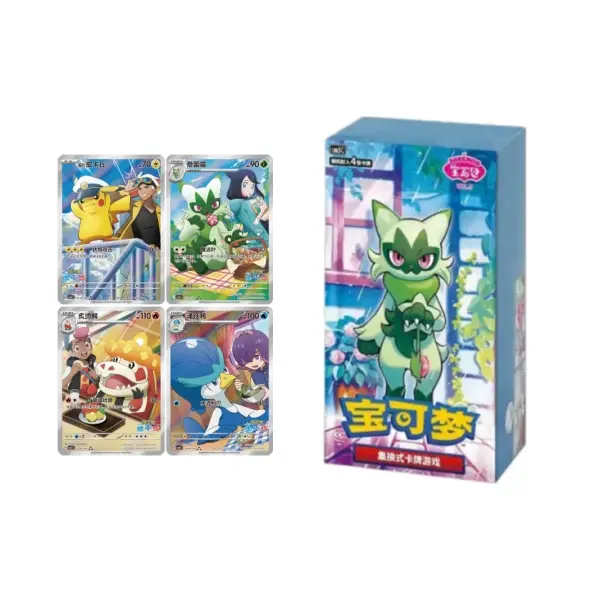 For Pokemon TCG S-Chinese Horizons Gemstone Gem Pack Booster Box gift  najdrosze - TikTok Shop