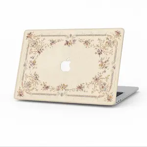 Caseacase Floral Design Protective Case for MacBook Full Protection Against Scratches Dust & Minor Drops Lightweight Stylish Fit Artful Protection Refined Aesthetics Everyday Practicality