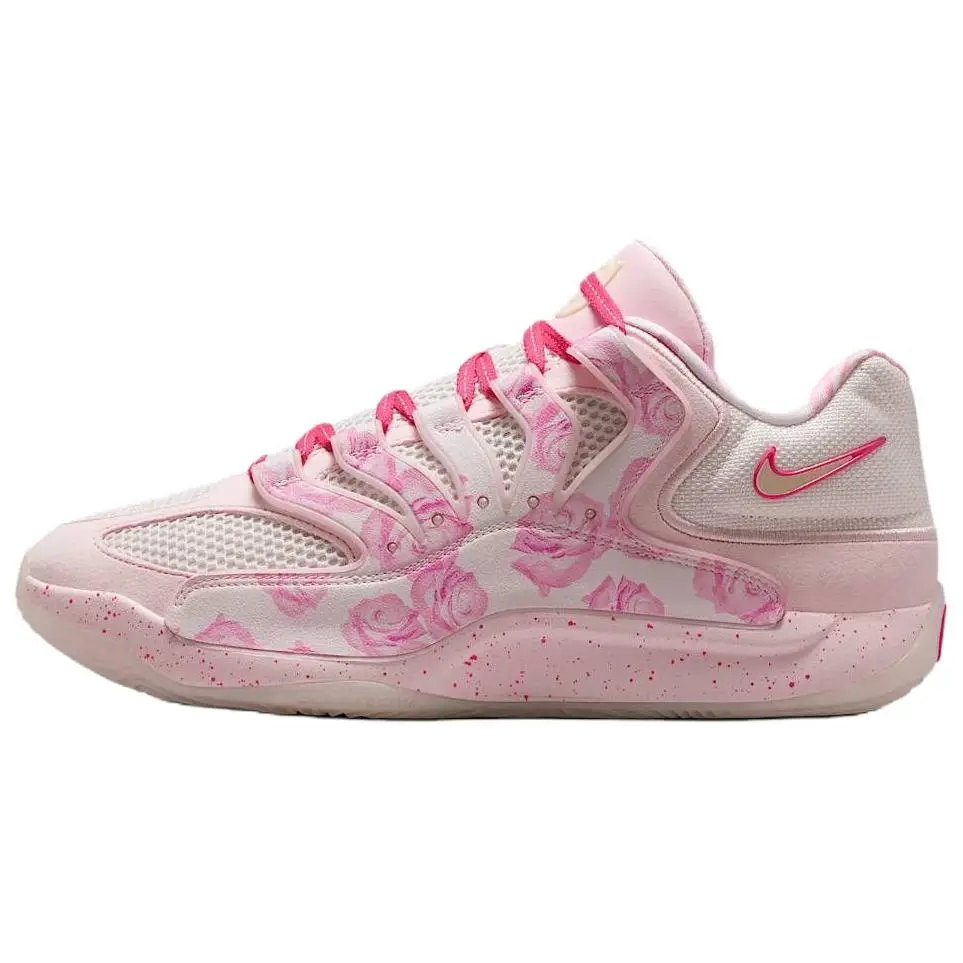 Men's Nike KD 18 NRG EP 'Aunt Pearl' Retro-Inspired Hoop Shoes, Breathable Upper, Lightweight Construction, Cushioned Sole, US Sizes 6-14 (Incl. US M 10), Retro Look, Move With Ease Court Sneakers