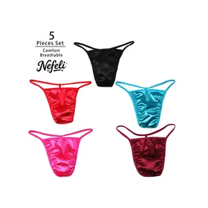 5pcs Men'S Underwear |   Luxurious Feel, Seamless Low Rise Minimalist Design, European Style, Solid Color, High Stretch Fabric, No Show Panty Type, Perfect for Personal Occasions to Showcase Individuality