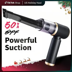 Powerful Handheld Wireless Vacuum Cleaner, with Strong Suction for Home | Car | Desktop Cleaning, Car Detailing Accessories, Cleaning Supplies