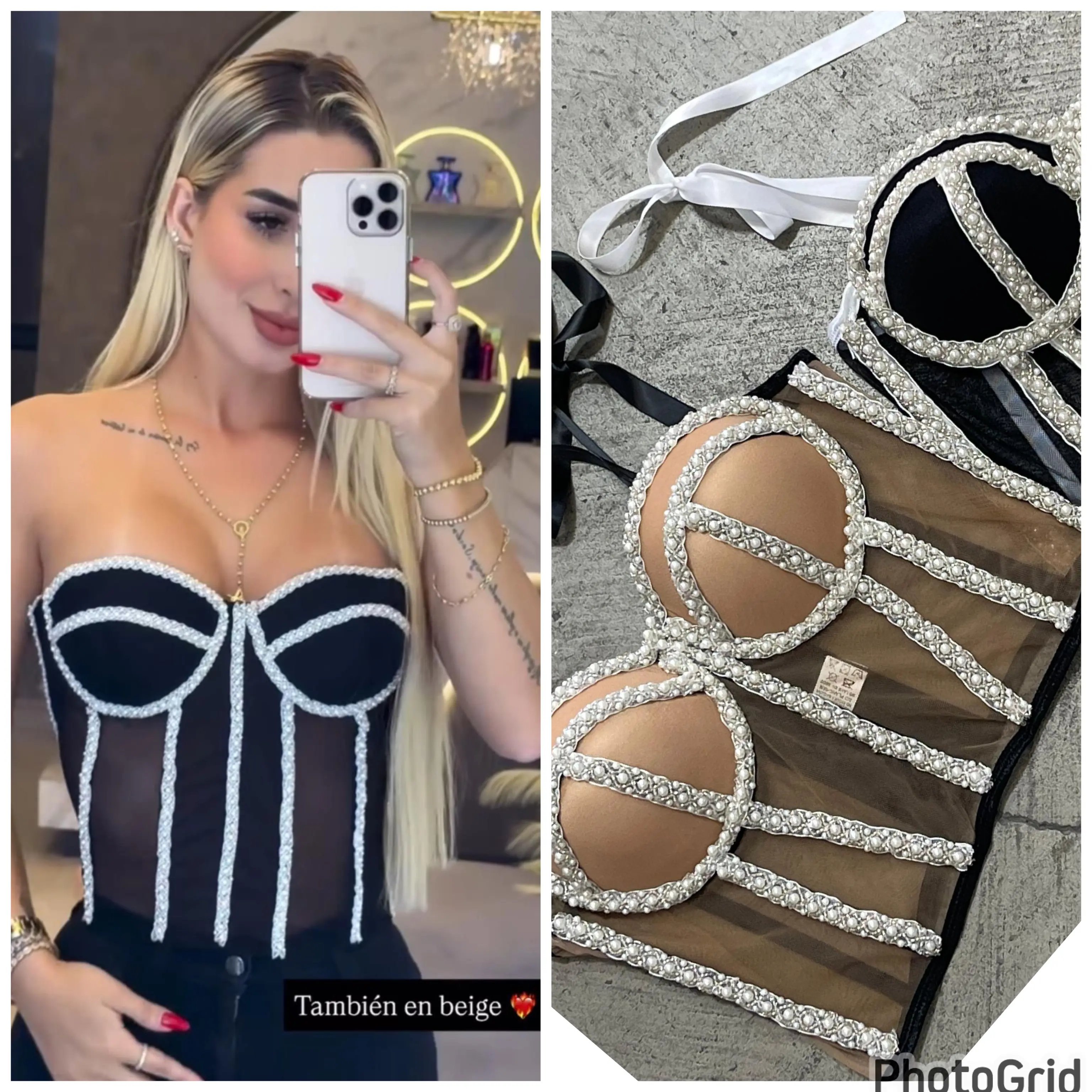 Angelina Pearl Corsets