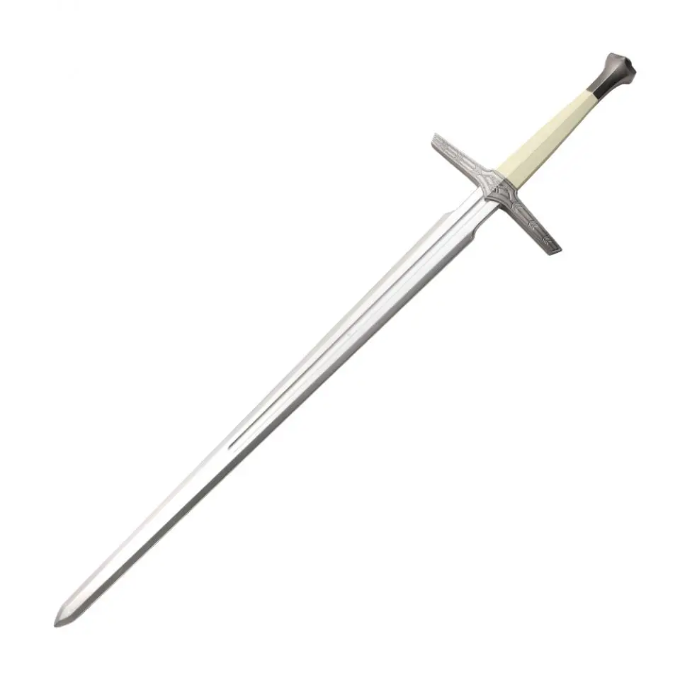 BladesUSA Ranger Sword 41.55-inch PU Foam Sword Metallic Silver Finish Costume Cosplay Accessory