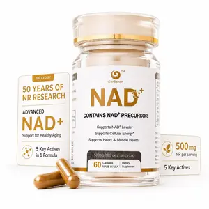 NAD+ Supplement for Women and Men with Nicotinamide Riboside(NR) 500mg, NMN Supplement, CoQ10, HMB, Turmer-Cellular Energy, Muscle Recovery, Heart Health Support- Vegan, Non-GMO, Made in USA