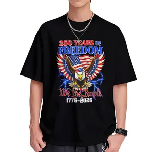🎉[100% Cotton]🇺🇸 Flag Vintage 250 Years American 1776 2026 250th USA Birthday T-Shirt – American Flag Graphic Tee, 250th Anniversary USA Independence Day Shirt, Patriotic Vintage Style, Independence Day Gift Idea, Men Women Unisex Shirt🇺🇸