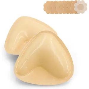 Ultra Boost Inserts Double-Sided Adhesive Pads Sticky Bikini Padding Inserts for Sports Bra Swimsuit2026