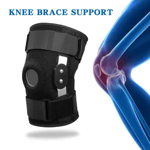 Hinged Knee Brace with X-Straps, Professional Decompression Knee Brace,Adjustable Knee Support for Men & Women, Pain Relief, Arthritis, Meniscus Tear, ACL, MCL, Sports Workout