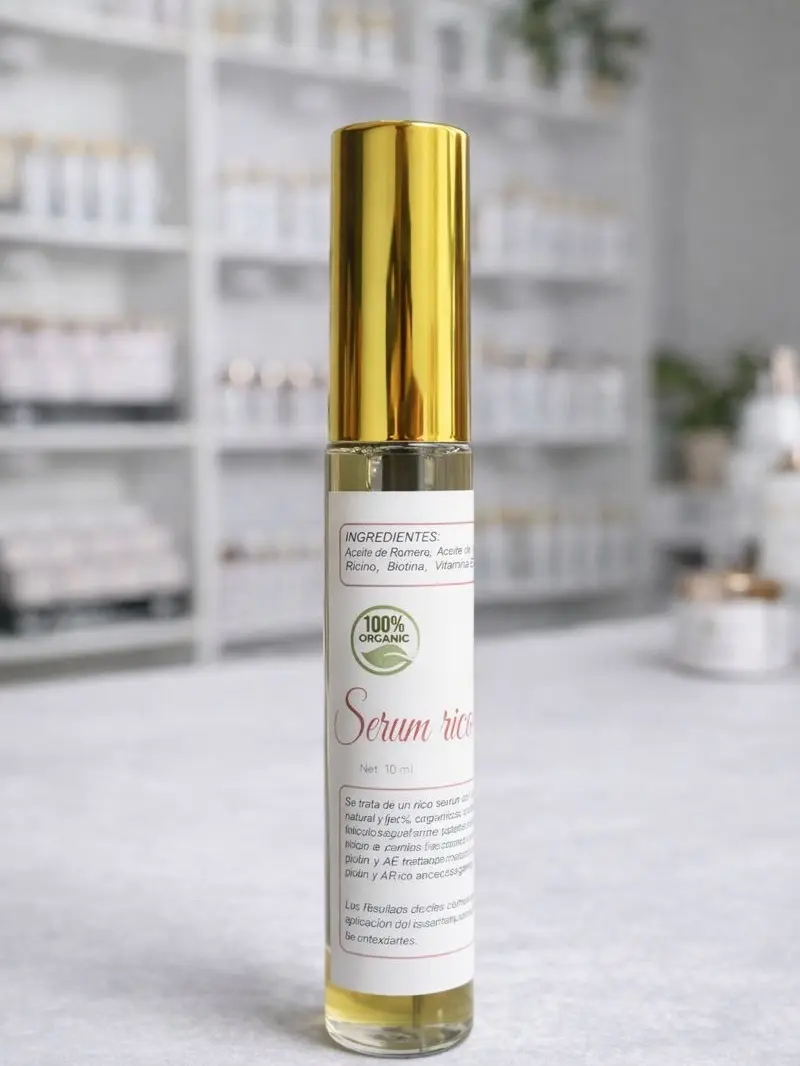 Vital Organic Eyelash & Eyebrow Serum - Nourishing, Hydrating Oil-Infused Single Item for Normal Eyelash & Eyebrow Care