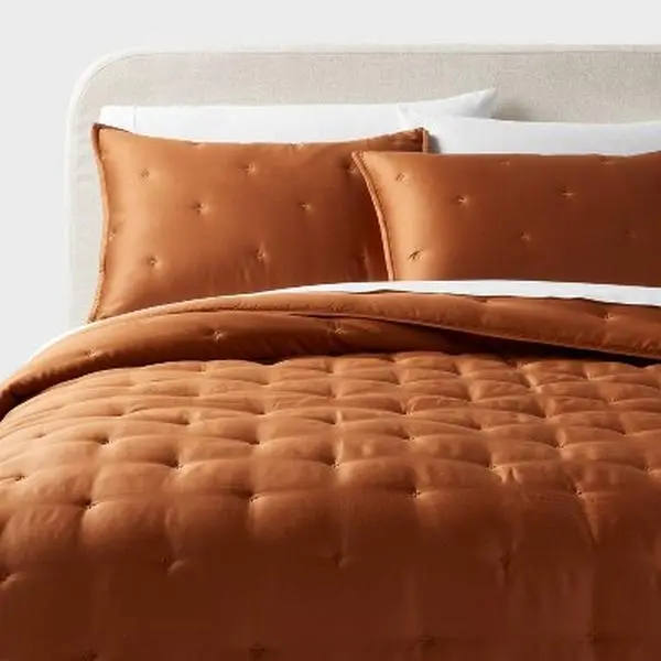 3pc King TENCEL Lyocell Comforter and Sham Set White - Threshold