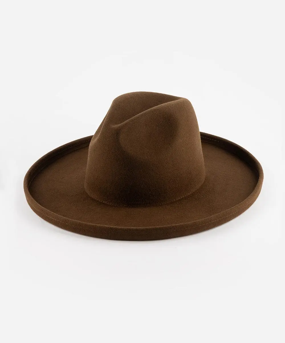 Maude Pencil Brim Fedora - Cowpoke Hat with Stylish Design and Comfortable Fit