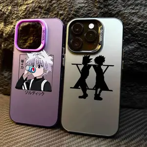 Hunter x Hunters Killua Gon Anime Coque For Apple iPhone 16e 16 14 15 13 11 Pro Max Case 15 Plus 12 13 Mini 16e Shockproof Cover